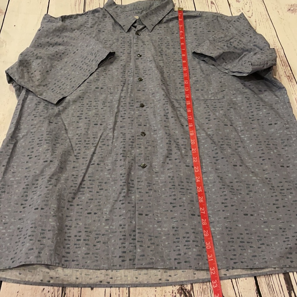 Metaphor slate blue button down - Picture 3 of 9